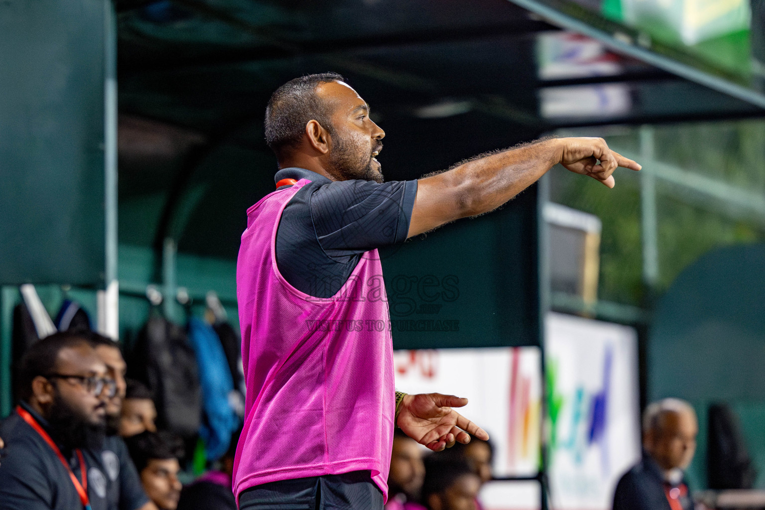 SDFC VS TEAM BADHAHI in Club Maldives Classic 2024 held in Rehendi Futsal Ground, Hulhumale', Maldives on Monday, 9th September 2024. Photos: Nausham Waheed / images.mv