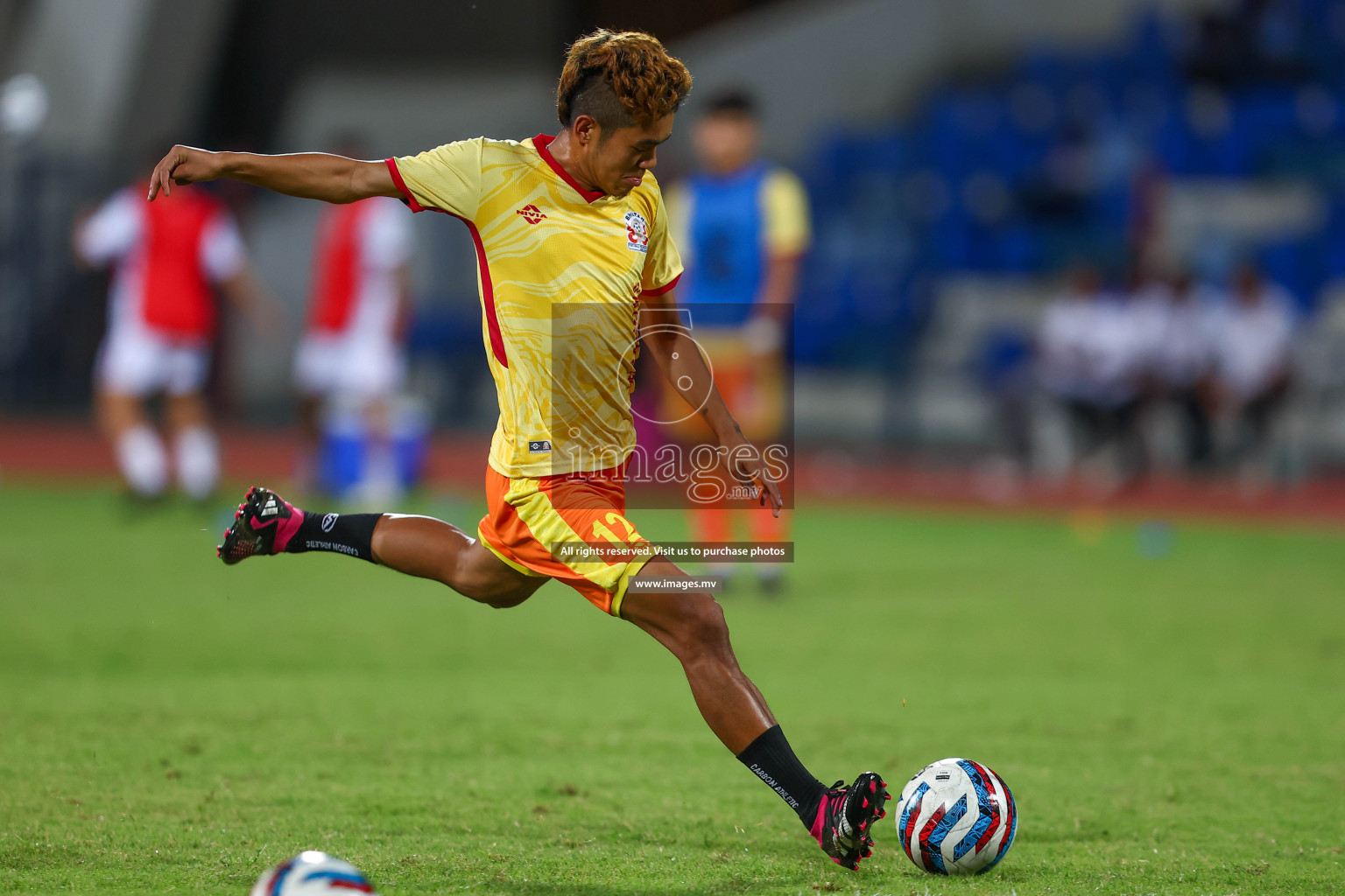 Bhutan vs Lebanon in SAFF Championship 2023 held in Sree Kanteerava Stadium, Bengaluru, India, on Sunday, 25th June 2023. Photos: Nausham Waheed / images.mv