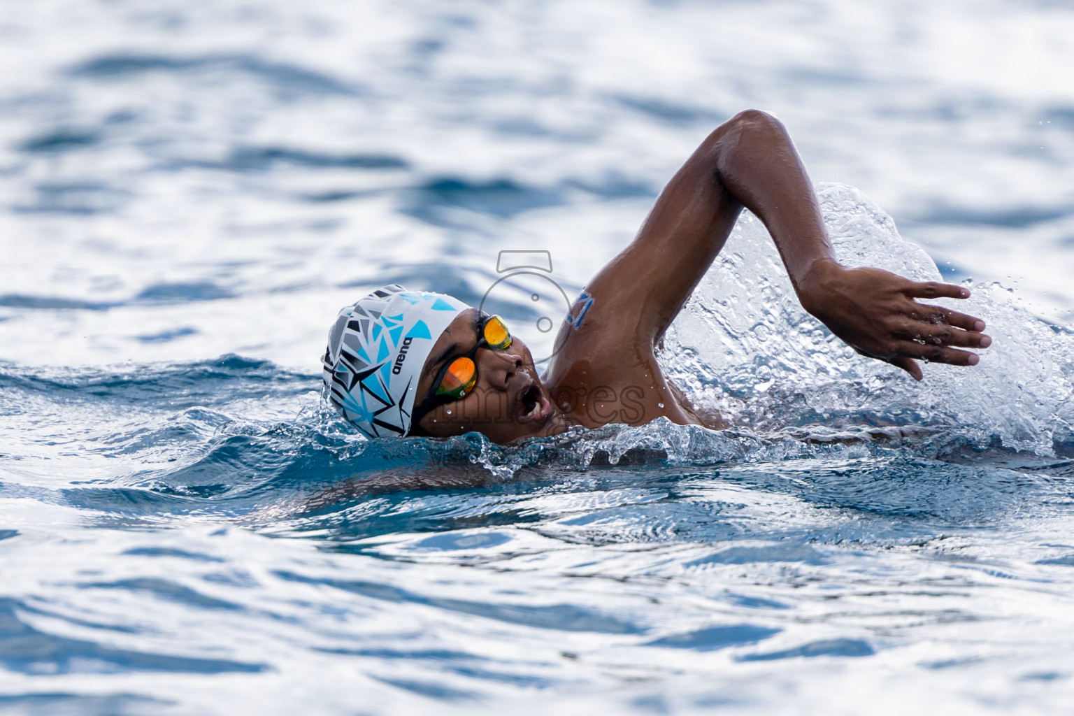 15th National Open Water Swimming Competition 2024 held in Kudagiri Picnic Island, Maldives on Saturday, 28th September 2024. Photos: Nausham Waheed / images.mv