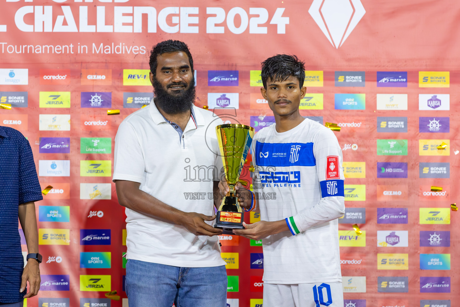 Dhanimagu vs S Hthadhoo in Zone  Final on Day 389 of Golden Futsal Challenge 2024 which was held on Saturday, 24th February 2024, in Hulhumale', Maldives Photos: Ismail Thoriq / images.mv