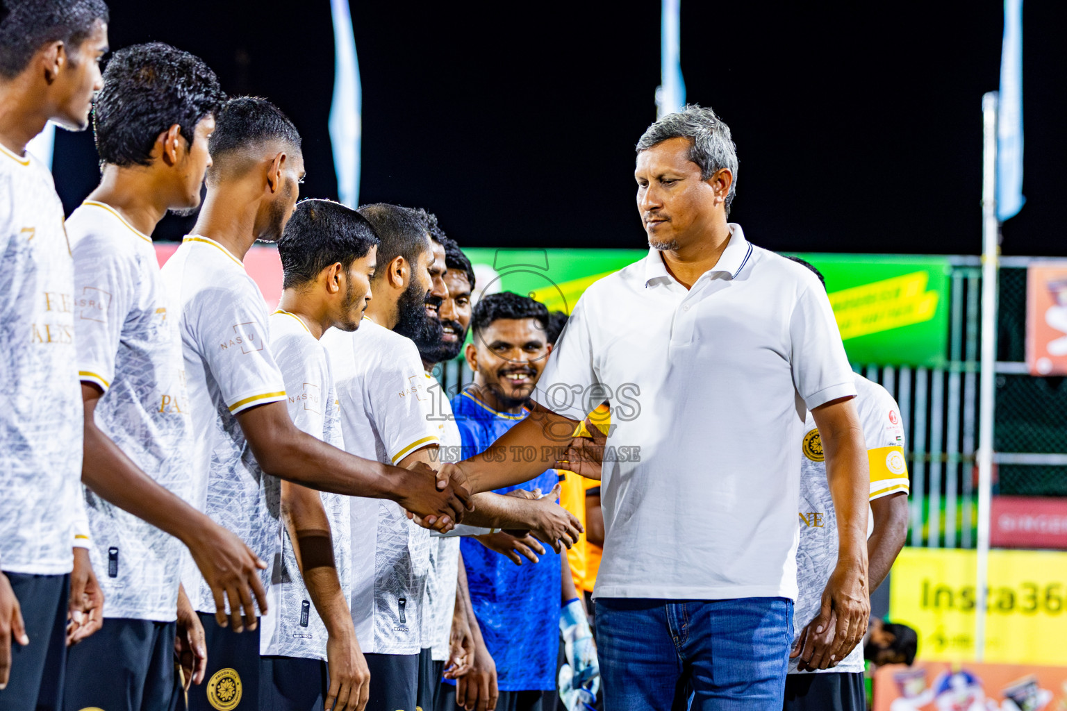 Prison Club vs Club AVSEC in Club Maldives Cup 2024 held in Rehendi Futsal Ground, Hulhumale', Maldives on Wednesday, 2nd October 2024. Photos: Nausham Waheed / images.mv