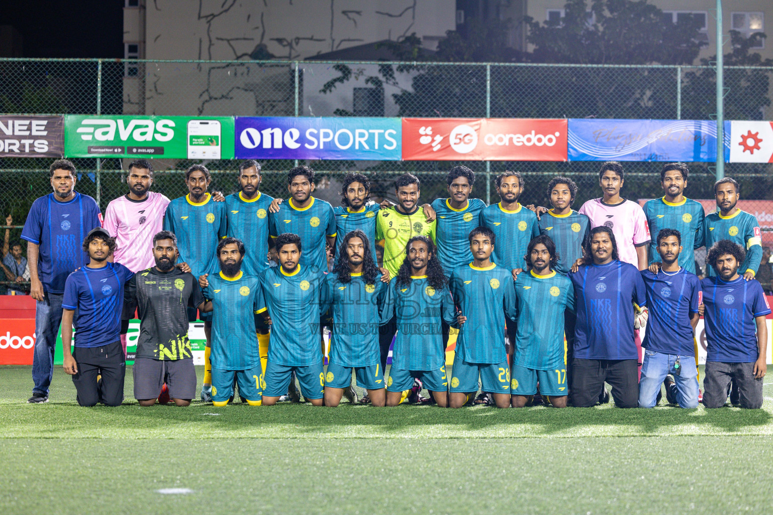 HDh. Hanimaadhoo vs HDh. Neykurendhoo in Day 1 of Golden Futsal Challenge 2025 on Sunday, 5th January 2025, in Hulhumale', Maldives 
Photos: Nausham Waheed / images.mv