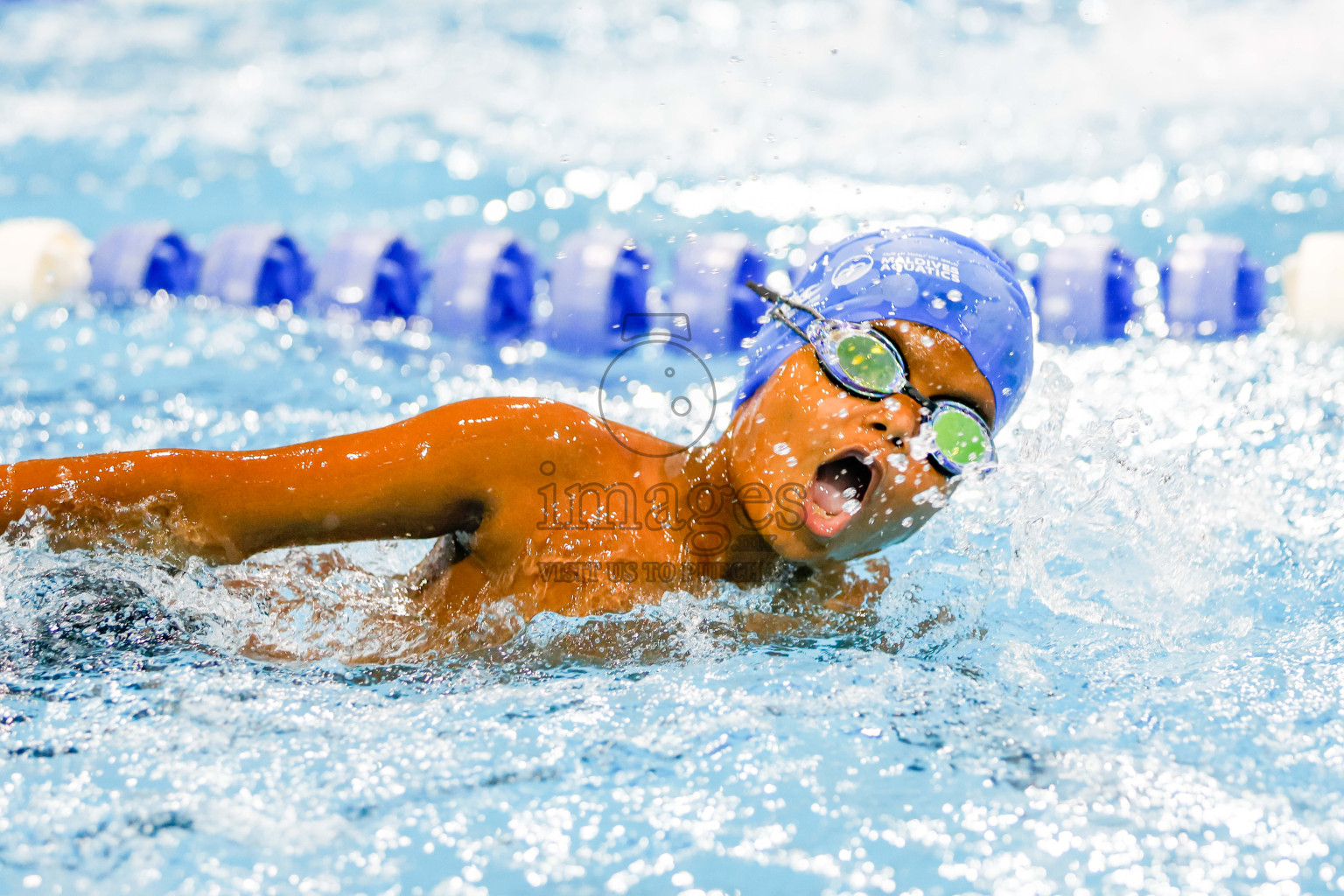Day 1 of BML 6th National Kids Swimming Kids Festival 2025 held in Hulhumale', Maldives on Monday, 3rd November 2024. Photos: Hassan Simah / images.mv