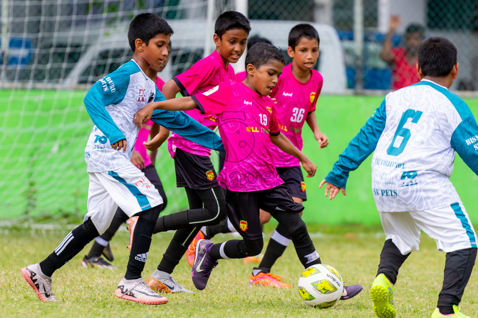 Day 1 of MILO Academy Championship 2025 (U-12) was held at Henveiru Stadium in Male', Maldives on Thursday, 1st May 2025. Photos: Nausham Waheed / images.mv