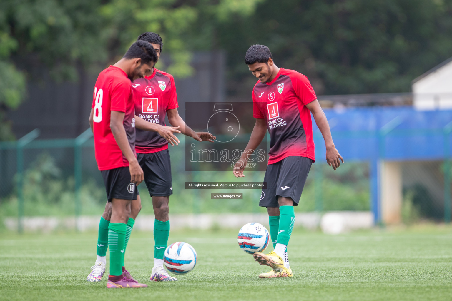 SAFF Championship training session of Team Maldives in Bangalore on Tuesday, 21st June 2023. Photos: Nausham Waheed / images.mv