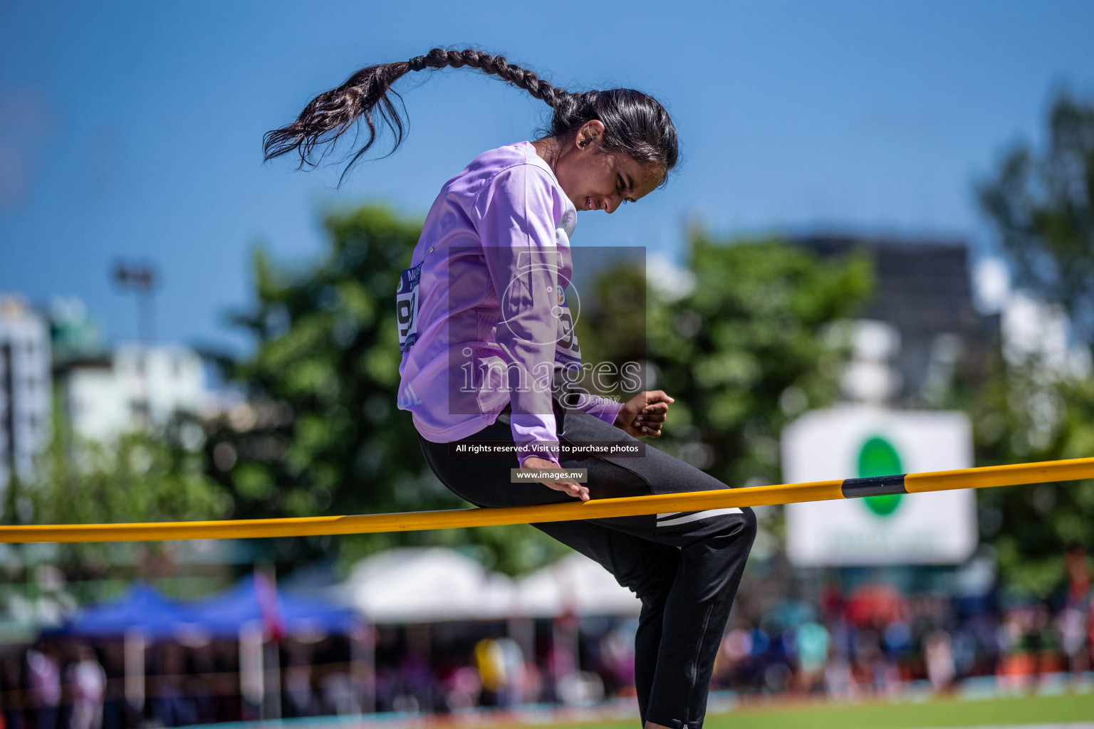 Day 1 of Inter-School Athletics Championship held in Male', Maldives on 22nd May 2022. Photos by: Nausham Waheed / images.mv