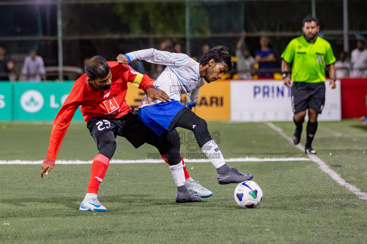 United BML vs Team MTCC in Club Maldives Cup 2024 held in Rehendi Futsal Ground, Hulhumale', Maldives on Saturday, 28th September 2024. 
Photos: Hassan Simah / images.mv