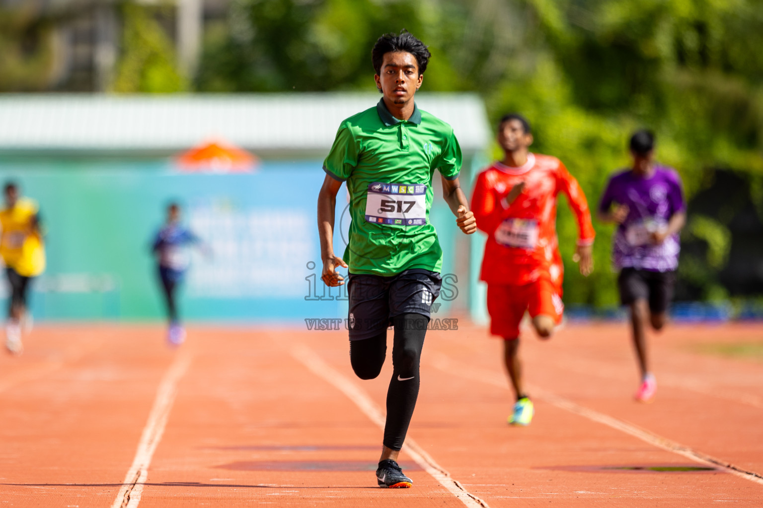 Day 2 of MWSC Interschool Athletics Championships 2024 held in Hulhumale Running Track, Hulhumale, Maldives on Sunday, 10th November 2024.
Photos by: Ismail Thoriq / Images.mv