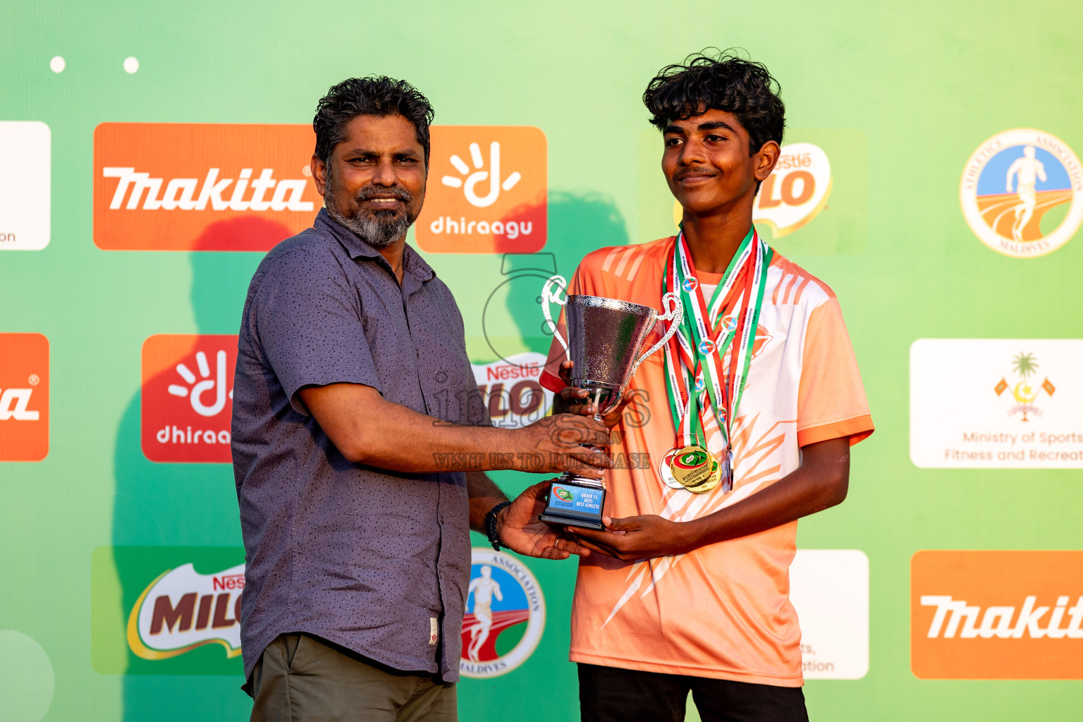 Day 4 of MILO Athletics Association Championship was held on Friday, 8th March 2024 in Male', Maldives. 
Photos: Hasna Hussain