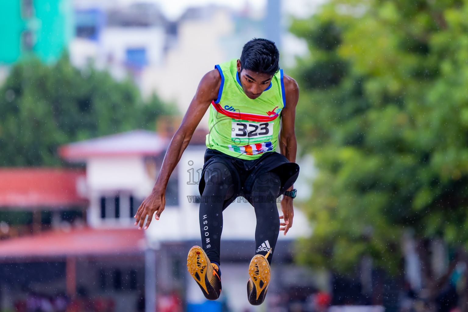 Day 2 of 12th Milo Association Championships was held in Ekuveni Track at Male', Maldives on Friday, 25th April 2025. Photos: Nausham Waheed / images.mv