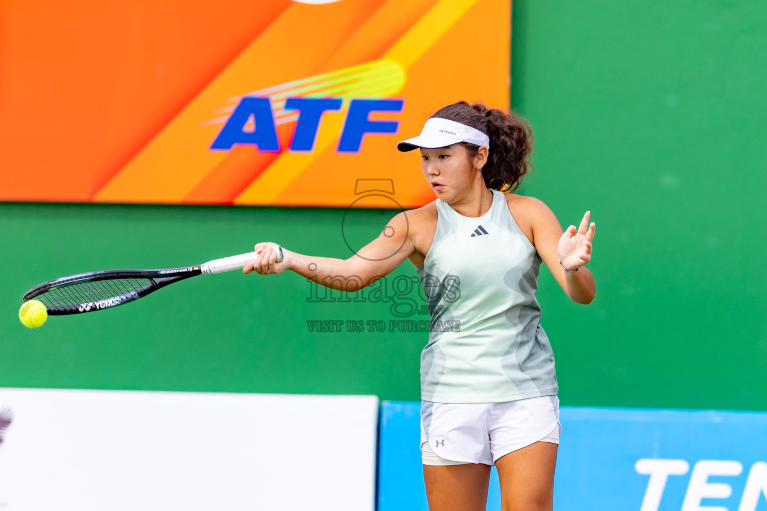 Day 7 of ATF Maldives Junior Open Tennis was held in Male' Tennis Court, Male', Maldives on Wednesday, 18th December 2024. Photos: Nausham Waheed/ images.mv