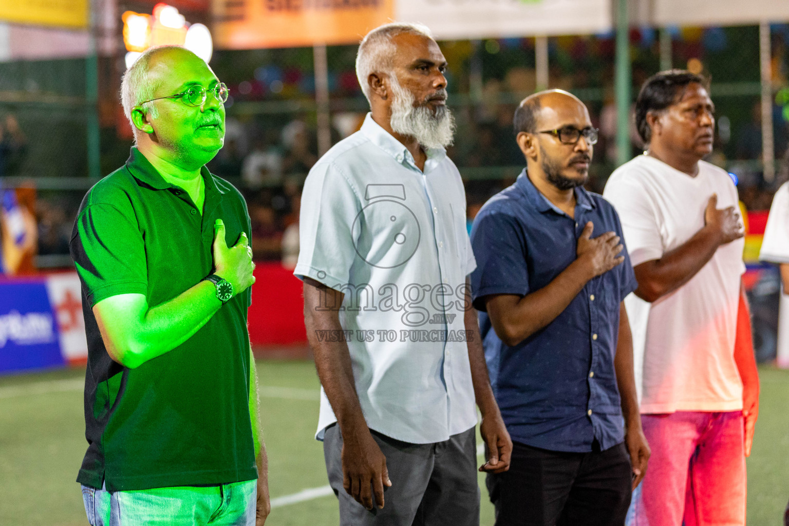 WAMCO vs STELCO RC in the Semi Finals of Club Maldives Cup 2024 held in Rehendi Futsal Ground, Hulhumale', Maldives on Monday, 14th October 2024. Photos: Hassan Simah / images.mv