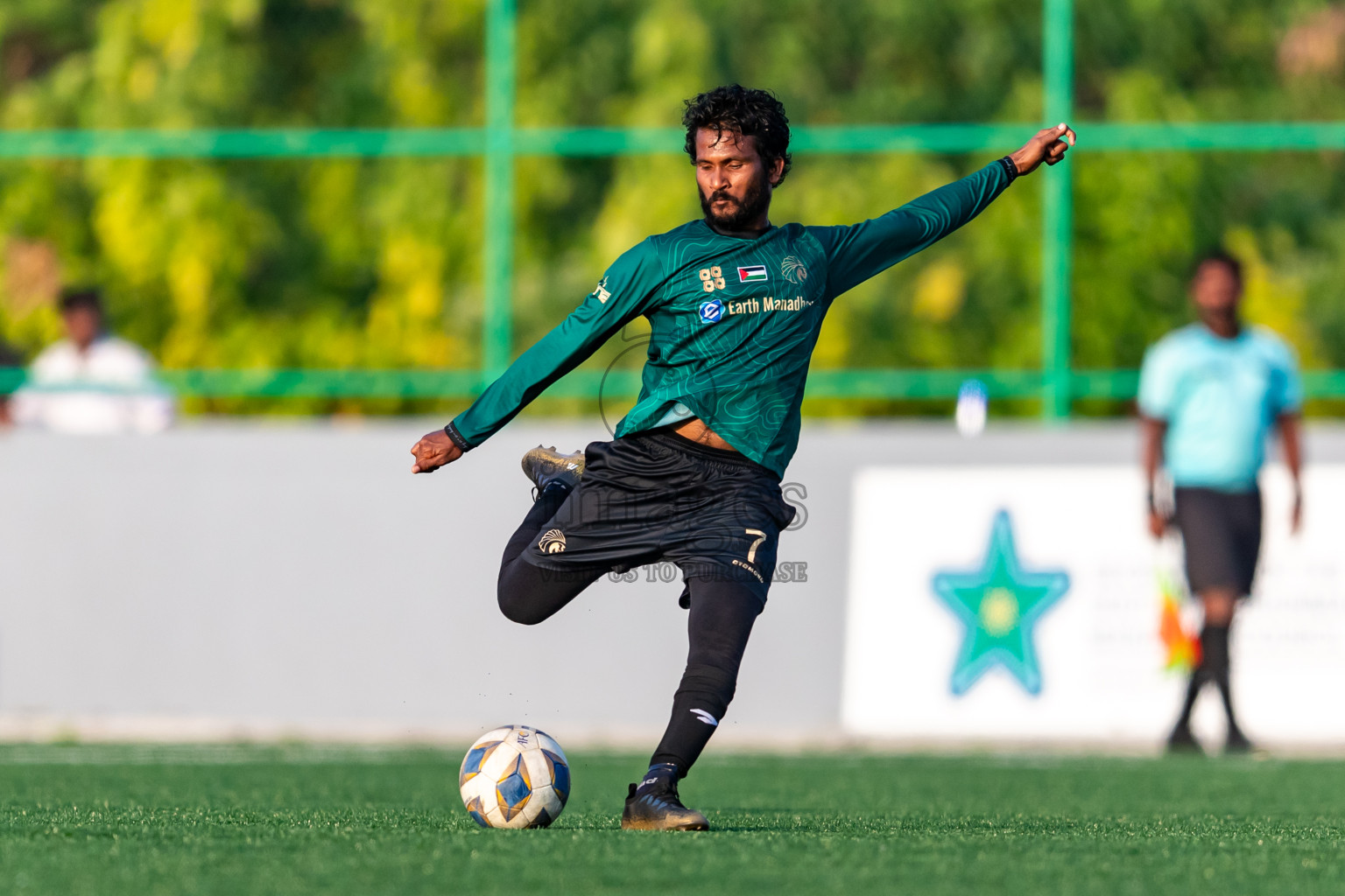 Baburu SC vs Kanmathi Juniors from Semi Final of Manadhoo Council Cup 2024 in N Manadhoo Maldives on Sunday, 25th February 2023. Photos: Nausham Waheed / images.mv