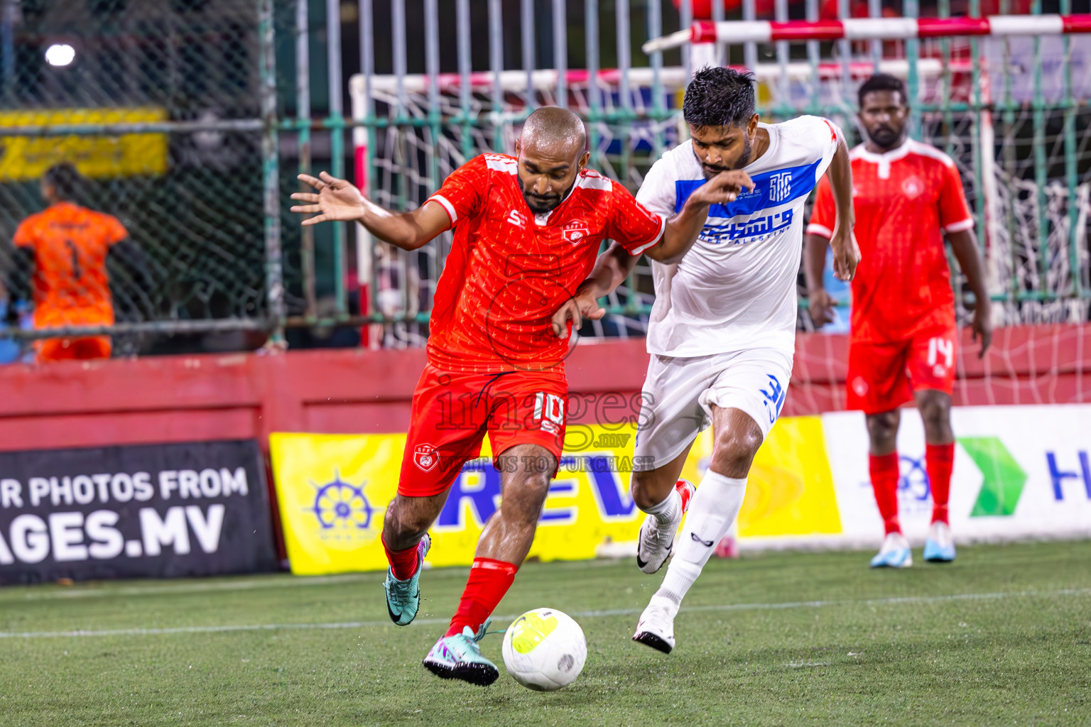 S Feydhoo vs S Hithadhoo in Day 26 of Golden Futsal Challenge 2024 was held on Friday , 9th February 2024 in Hulhumale', Maldives
Photos: Ismail Thoriq / images.mv