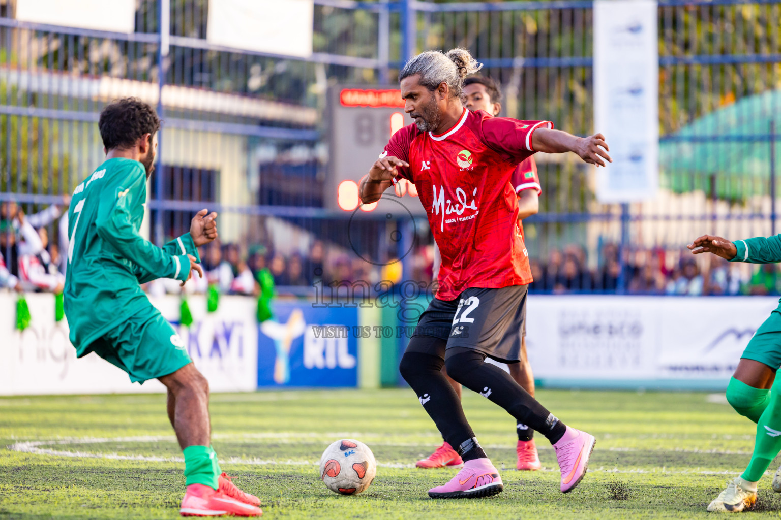 Maalhos vs Goidhoo in Day 6 of Better in Baa Futsal Fiesta 2025 Men's division held in B. Eydhafushi, Maldives on Monday, 10th November 2025. Photos: Nausham Waheed / images.mv
