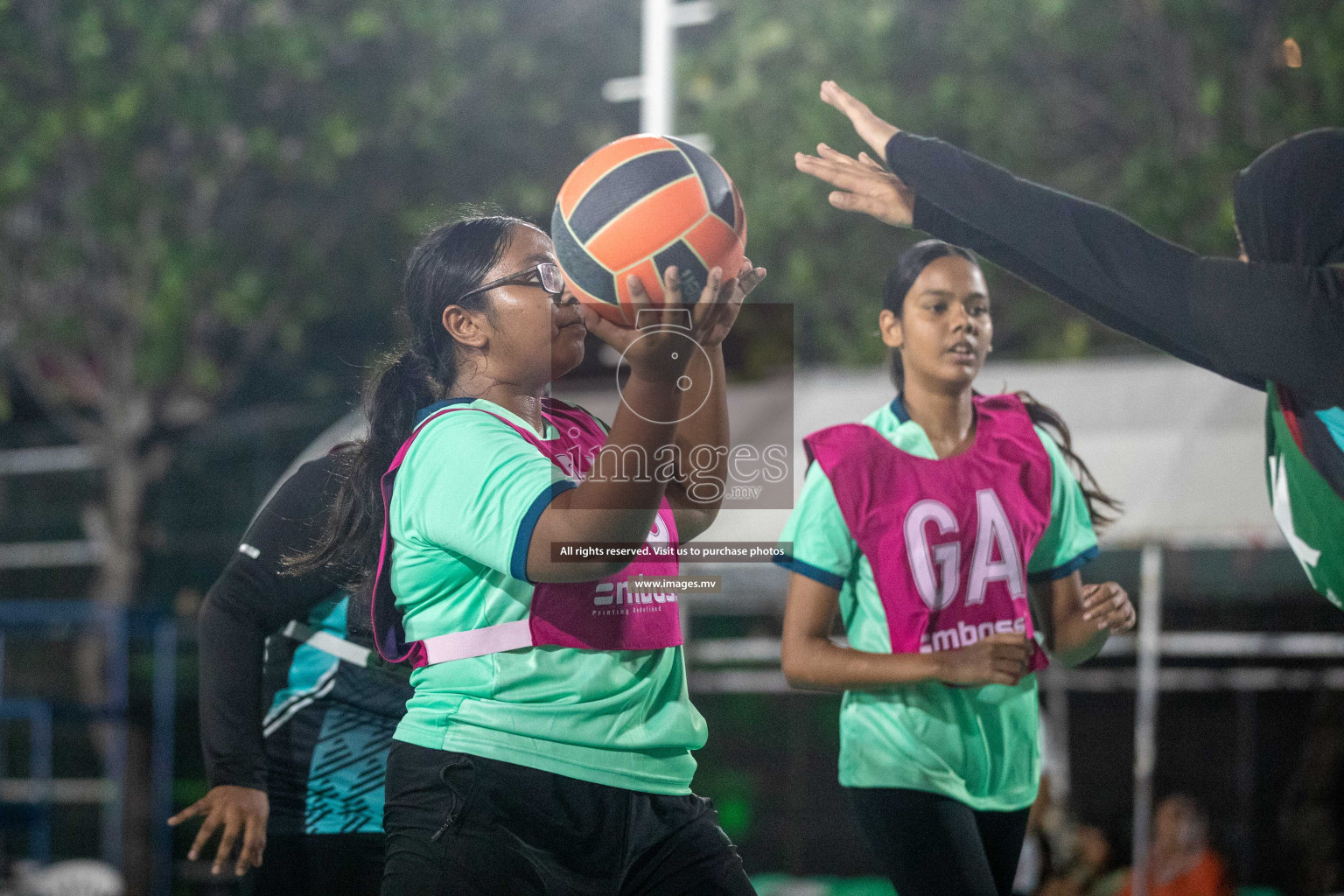 Day 4 of 20th Milo National Netball Tournament 2023, held in Synthetic Netball Court, Male', Maldives on 2nd  June 2023 Photos: Nausham Waheed/ Images.mv