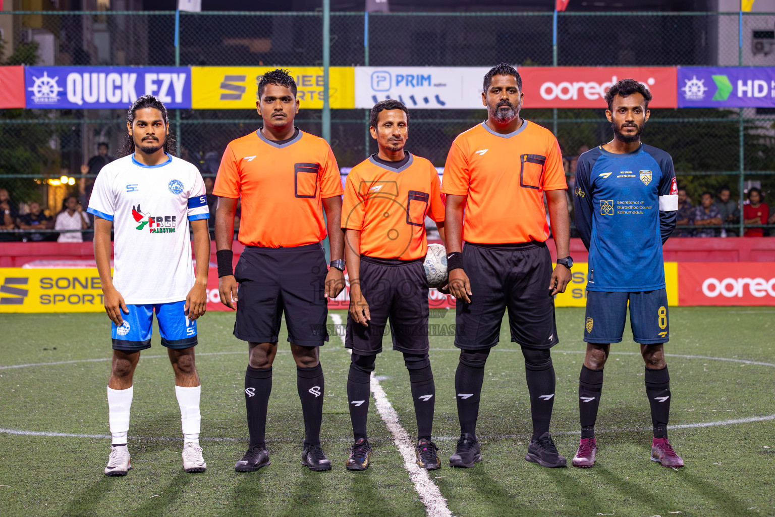 Th Guraidhoo vs Th Veymandoo in Day 15 of Golden Futsal Challenge 2024 was held on Monday, 29th January 2024, in Hulhumale', Maldives
Photos: Ismail Thoriq / images.mv