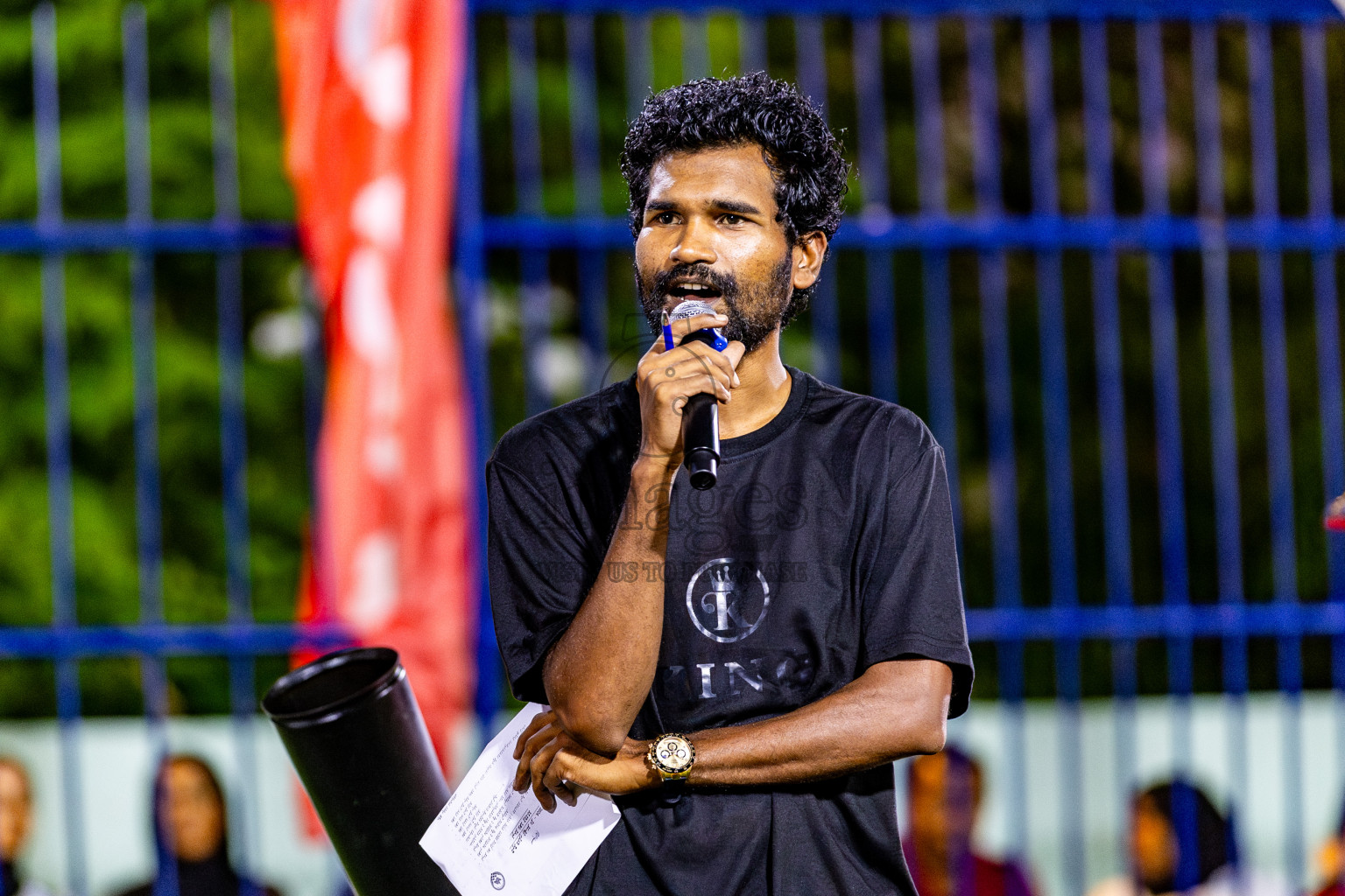 CC Sports Club vs Afro SC in the final of Eydhafushi Futsal Cup 2024 was held on Wednesday , 17th April 2024, in B Eydhafushi, Maldives Photos: Nausham Waheed / images.mv