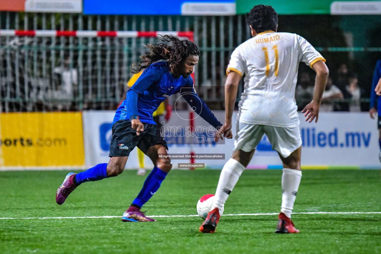 Team Fenaka vs Team Civil Court in Club Maldives Cup 2022 was held in Hulhumale', Maldives on Friday, 14th October 2022. Photos: Nausham Waheed / images.mv