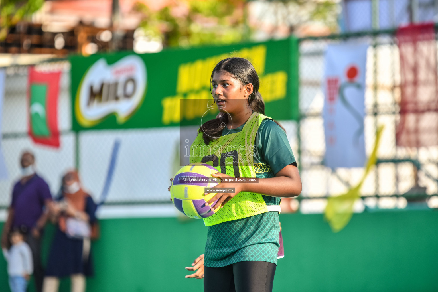 Day2  of Junior Netball Championship 2022 on 5 March 2022 held in Male', Maldives. Photos by Nausham Waheed.