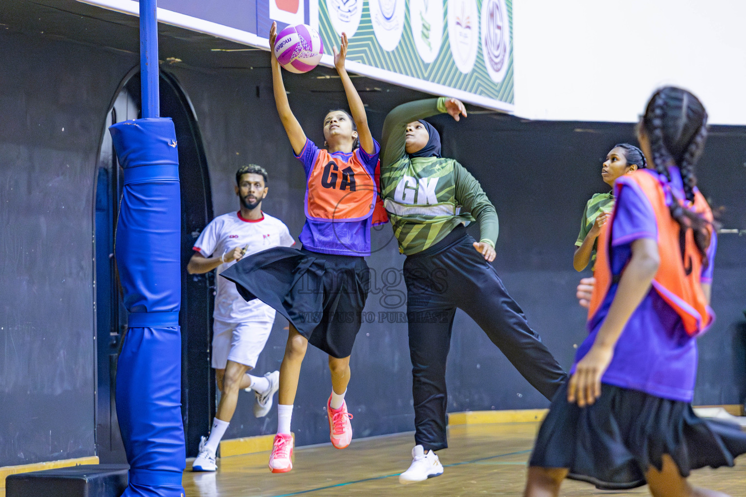 Finals of 26th Inter-School Netball Tournament 2025 was held in Social Center Indoor Hall on Saturday, 8th November 2025. Photos: Areef Adam / images.mv