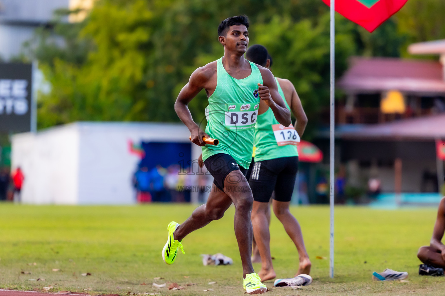 Day 1 of National Athletics Championship 2025 was held at Ekuveni Running Ground in Male', Maldives on Thursday, 14th August 2025. Photos: Nausham Waheed / images.mv