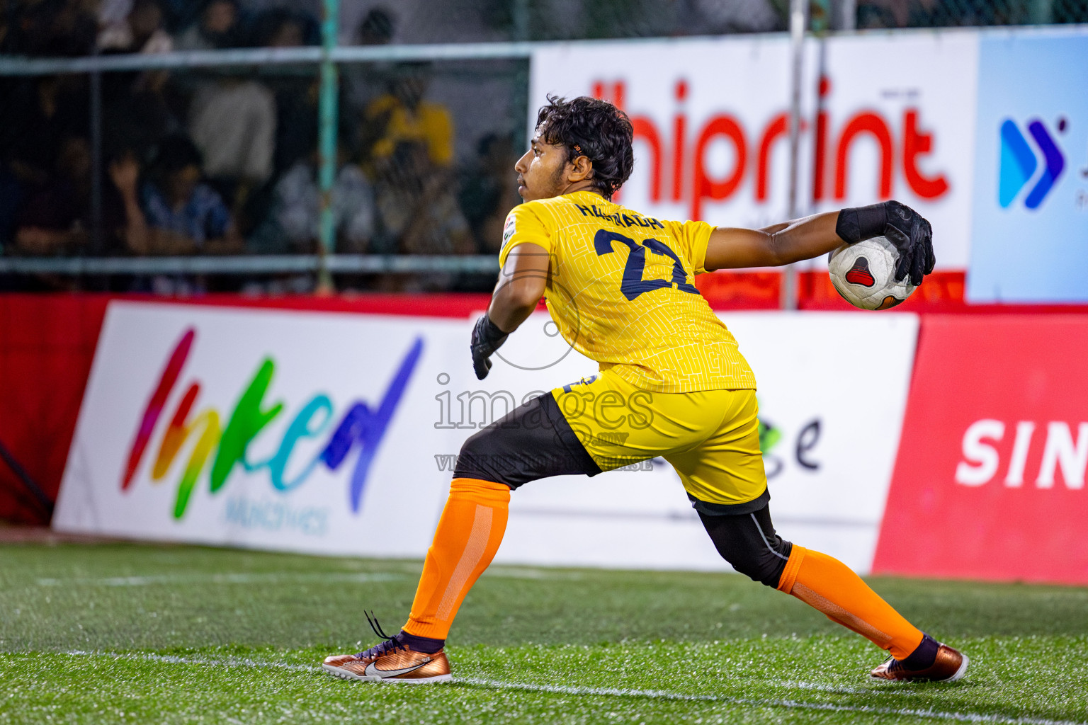 MACL vs BAROS MALDIVES in Club Maldives Cup 2024 held in Rehendi Futsal Ground, Hulhumale', Maldives on Tuesday, 1st October 2024. Photos: Nausham Waheed / images.mv