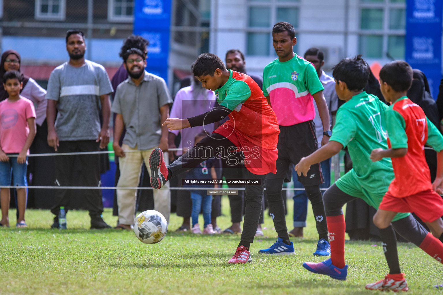 Day 3 of Milo Kids Football Fiesta 2022 was held in Male', Maldives on 21st October 2022. Photos: Nausham Waheed/ images.mv