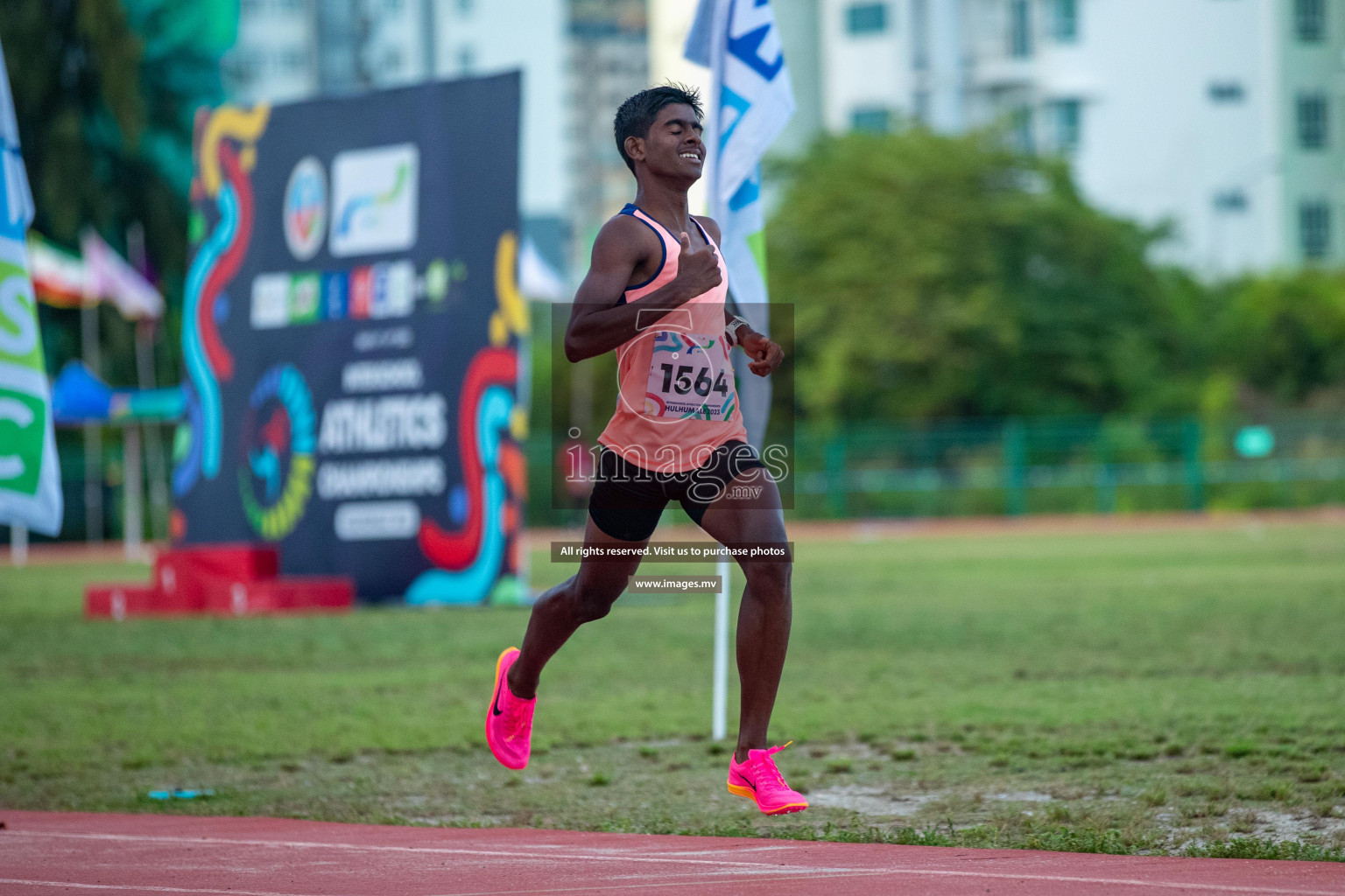 Day two of Inter School Athletics Championship 2023 was held at Hulhumale' Running Track at Hulhumale', Maldives on Sunday, 15th May 2023. Photos: Nausham Waheed / images.mv