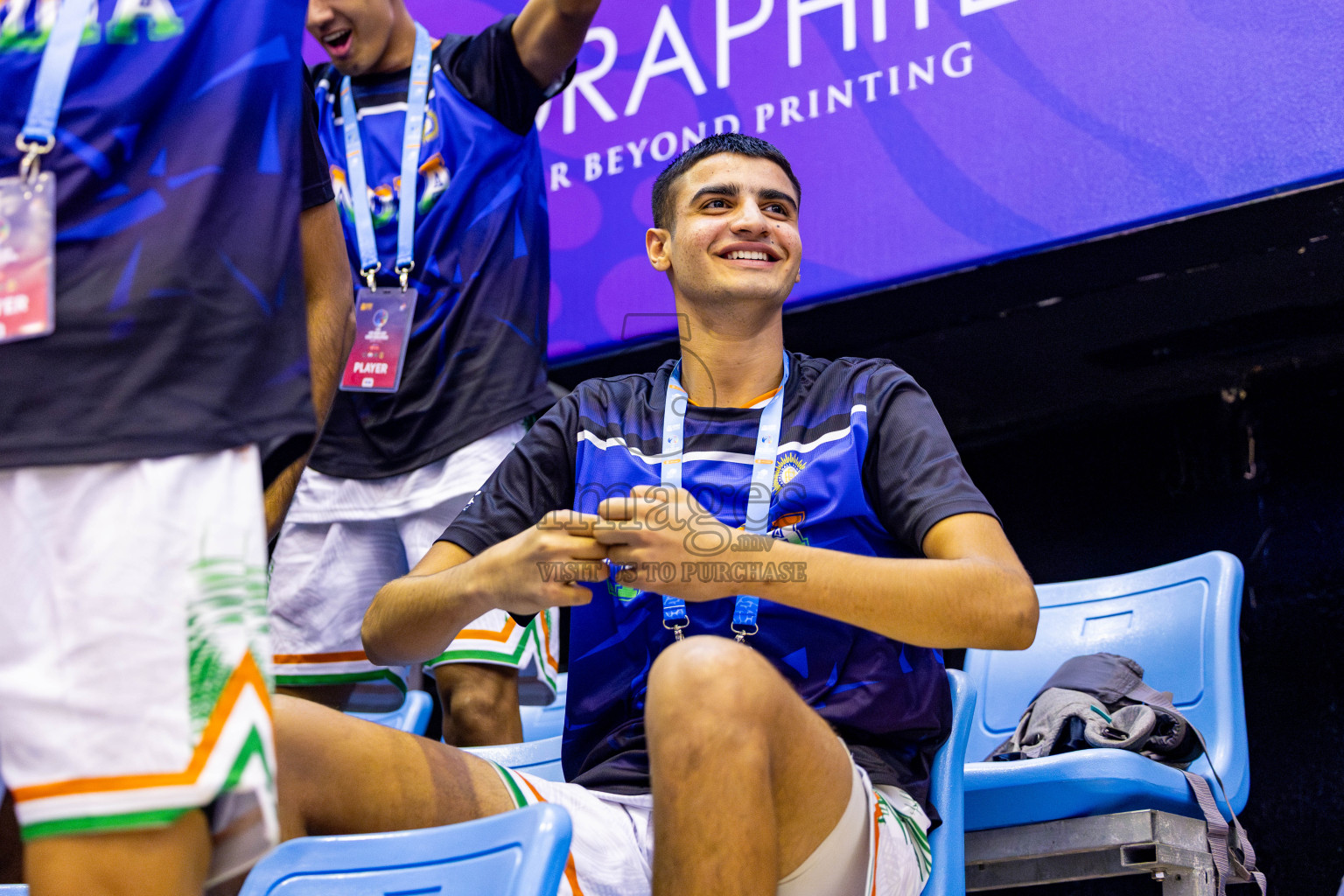 Sri Lanka vs India in the Final of Under 16 Woman's Asian Cup SABA Qualifiers 2025 was held in Social Center, Male', Maldives on Sunday, 15th June 2025. Photos: Nausham Waheed / images.mv
