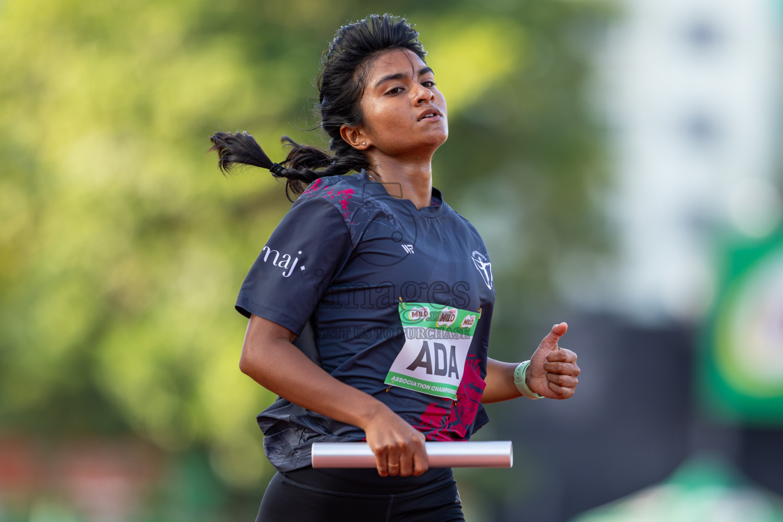 Day 2 of 12th Milo Association Championships was held in Ekuveni Track at Male', Maldives on Friday, 25th April 2025. Photos: Ismail Thoriq / images.mv