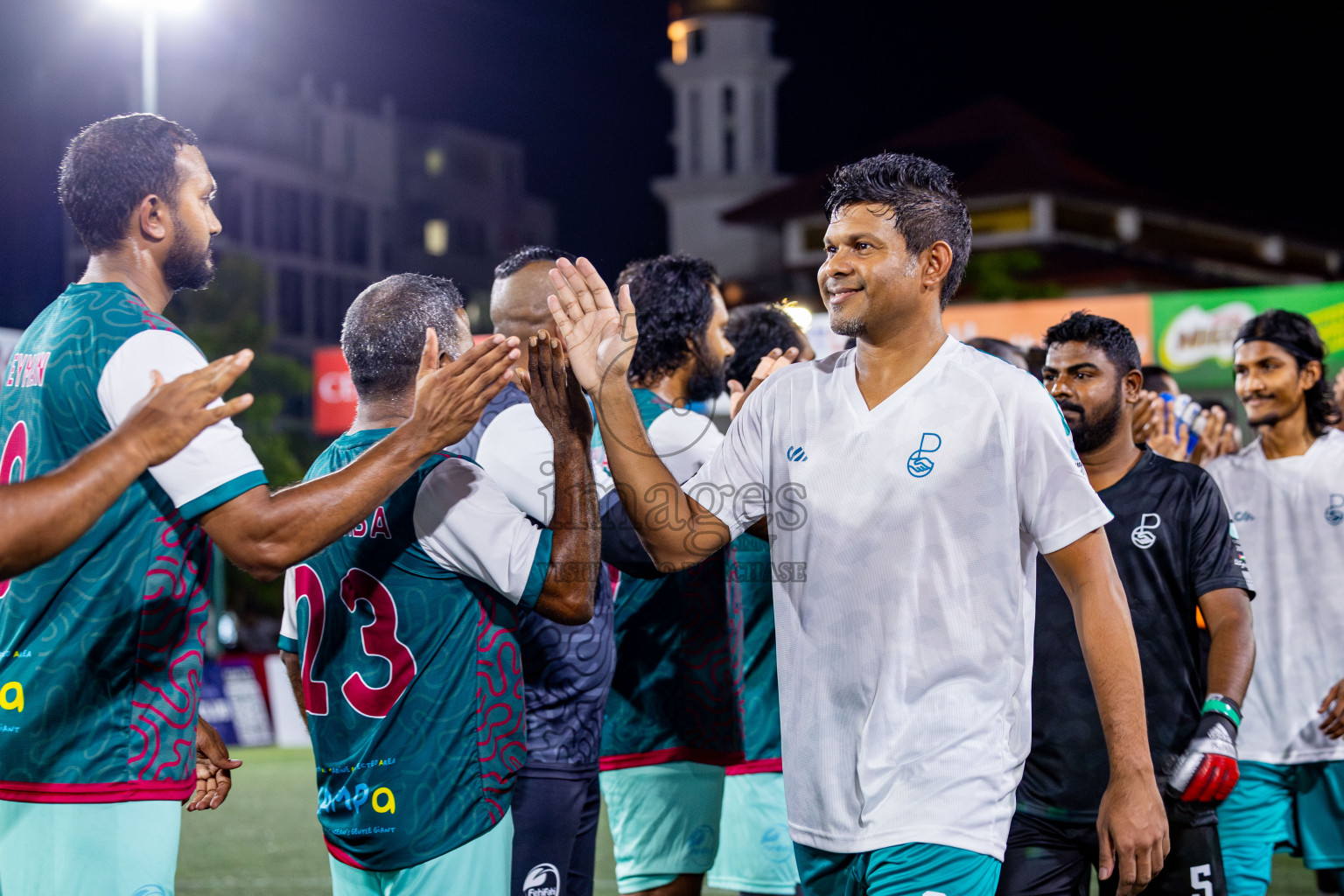 FEHI FAHI CLUB vs POSC in Club Maldives Classic 2024 held in Rehendi Futsal Ground, Hulhumale', Maldives on Sunday, 15th September 2024. Photos: Nausham Waheed / images.mv