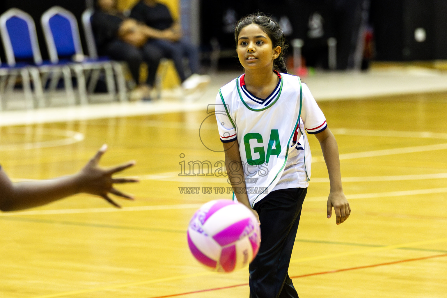 NSA B vs Net Queens Day 6  of 3rd Netball Junior Championship, held at Social Center on Friday 24th January 2025 . Photos: Shuu Abdul Sattar / images.mv