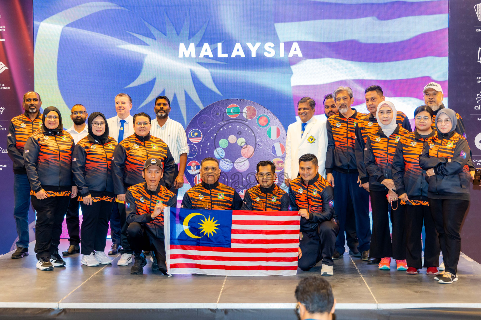 Opening Ceremony of 7th Carrom World Cup was held on Tuesday, 2nd November 2025 at Barceló Nasandhura Male', Maldives. Photos: Nausham Waheed / images.mv