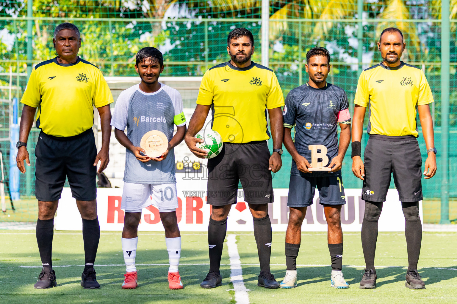Barcelo vs Lily Beach in Day 5 of Resort League 2025 (Ari Zone) was held on Tuesday, 24th June 2025 in Conrad Maldives Rangali Island, Alif Dhaalu Atoll, Maldives. Photos: Nausham Waheed / images.mv
