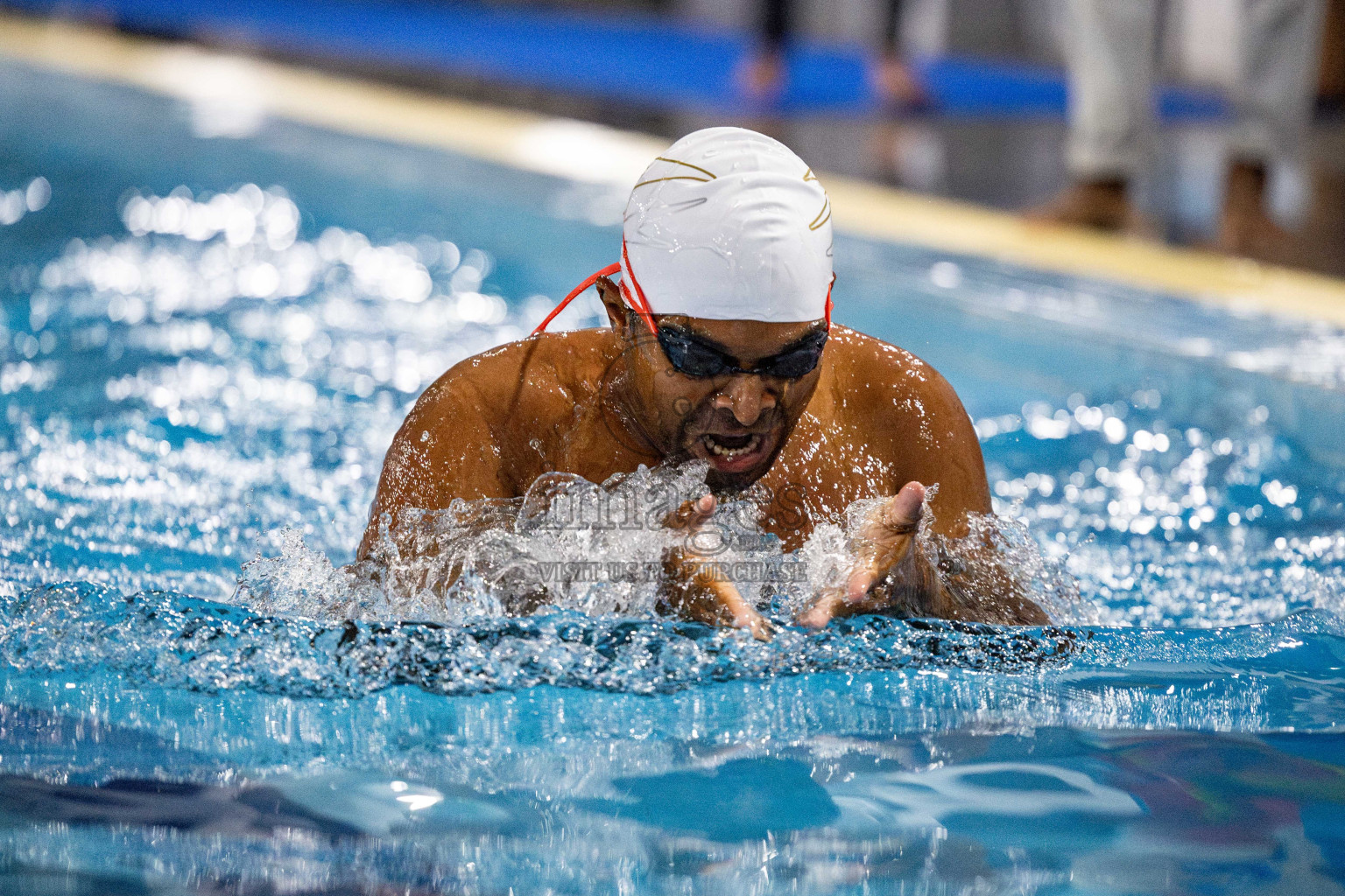 Day 5 of National Swimming Competition 2024 held in Hulhumale', Maldives on Tuesday, 17th December 2024. Photos: Hassan Simah / images.mv