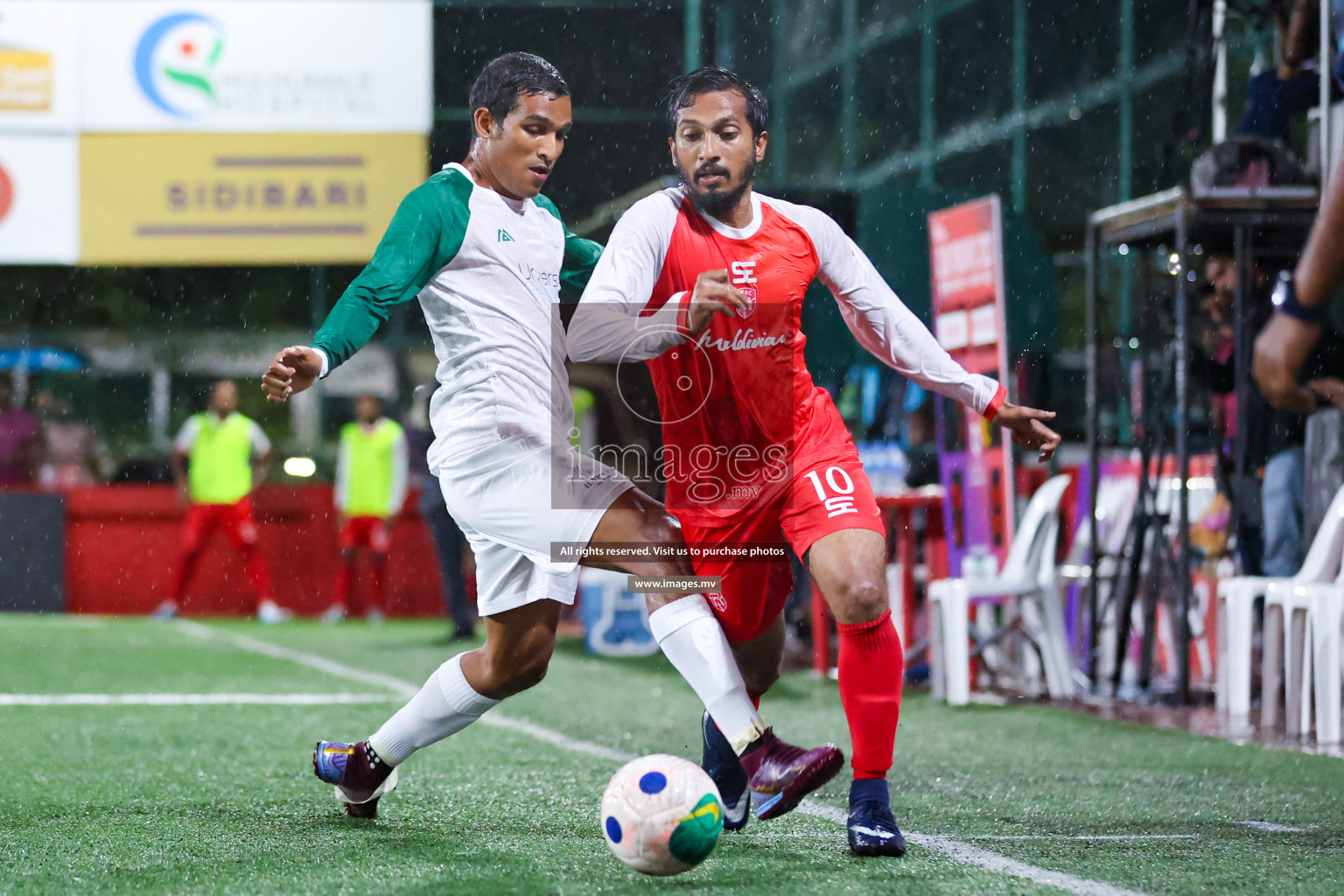 Maldivian vs Baros Maldives in Club Maldives Cup 2023 held in Hulhumale, Maldives, on Thursday, 20th July 2023 Photos: Nausham waheed / images.mv