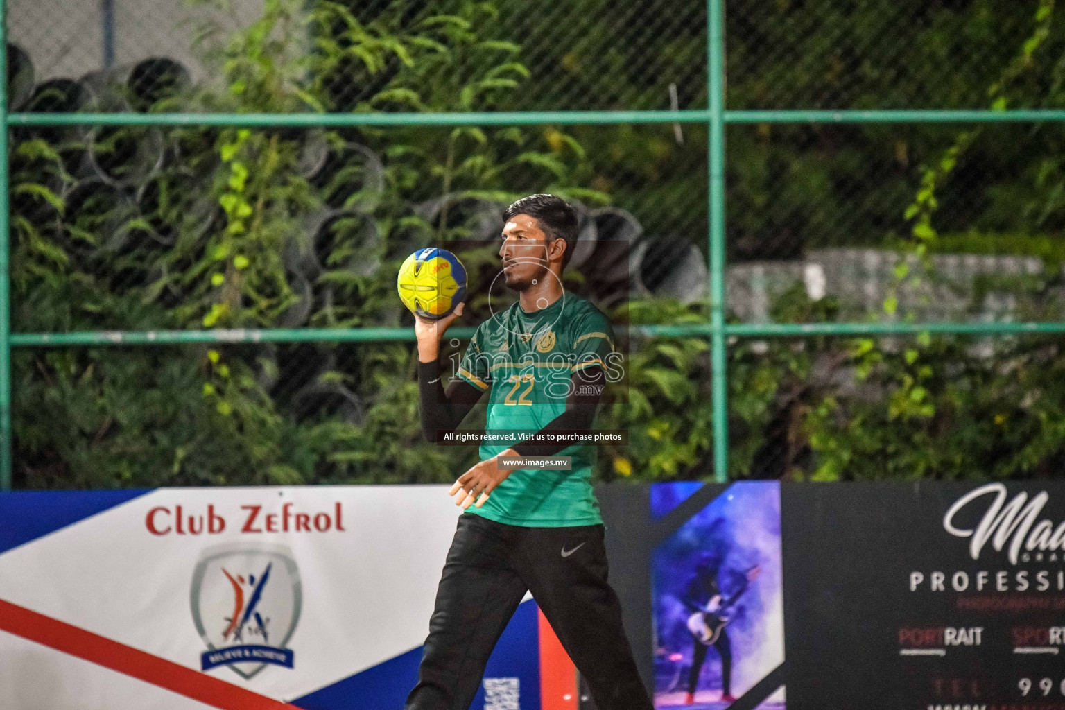 Day 18 of Milo 6th Inter Office Handball Tournament 2022 - Photos by Nausham Waheed