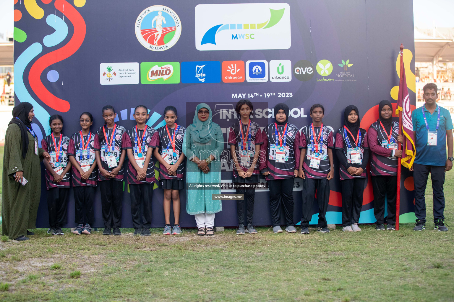 Day five of Inter School Athletics Championship 2023 was held at Hulhumale' Running Track at Hulhumale', Maldives on Wednesday, 18th May 2023. Photos: Nausham Waheed / images.mv