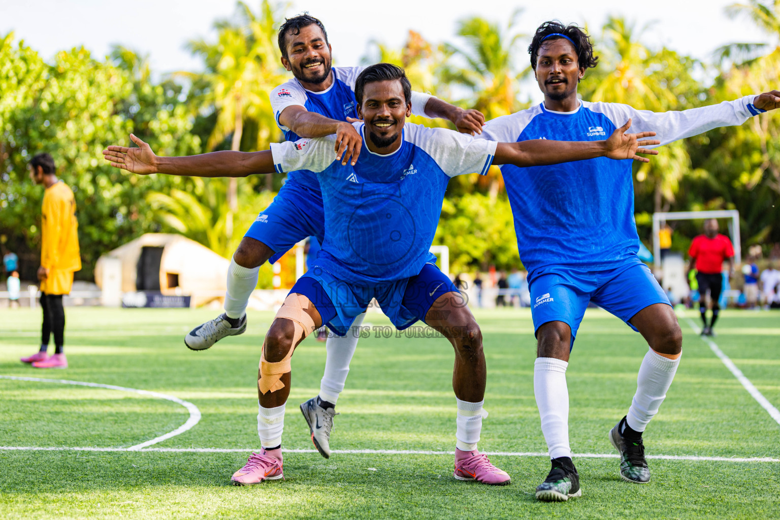 Summer Island Resort vs Hilton Amingiri in Resort League 2025 (North Male Zone) day 11 was held on Saturday, 13th September 2025 in One And Only Reethi Rah Maldives Resort, Photos: Areef Adam / images.mv