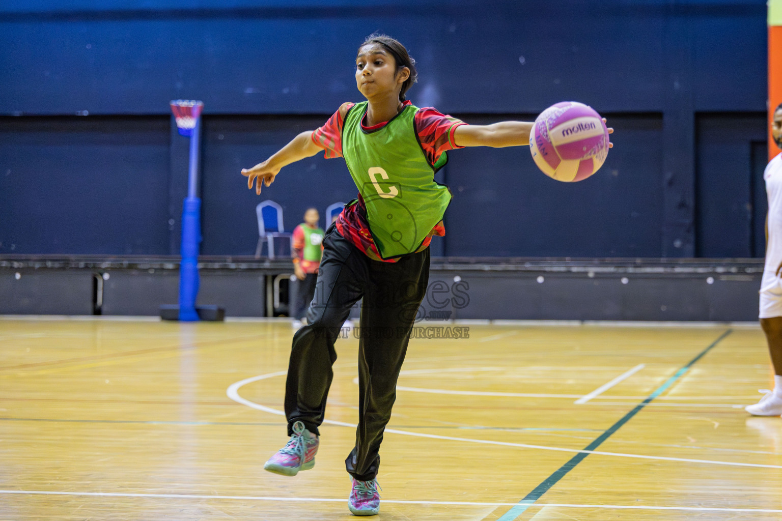 Day 15 of 26th Inter-School Netball Tournament 2025 was held in Social Center Indoor Hall on Thursday, 6th November 2025. Photos: Areef Adam / images.mv