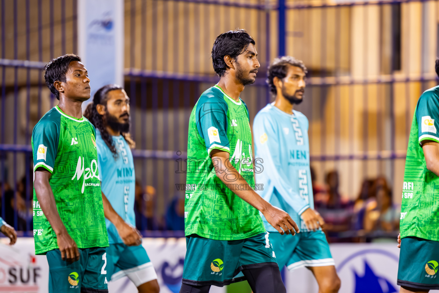 Maalhos vs Kamadhoo in Day 2 of Better in Baa Futsal Fiesta 2025 Men's division held in B. Eydhafushi, Maldives on Thursday, 6th November 2025. Photos: Nausham Waheed / images.mv
