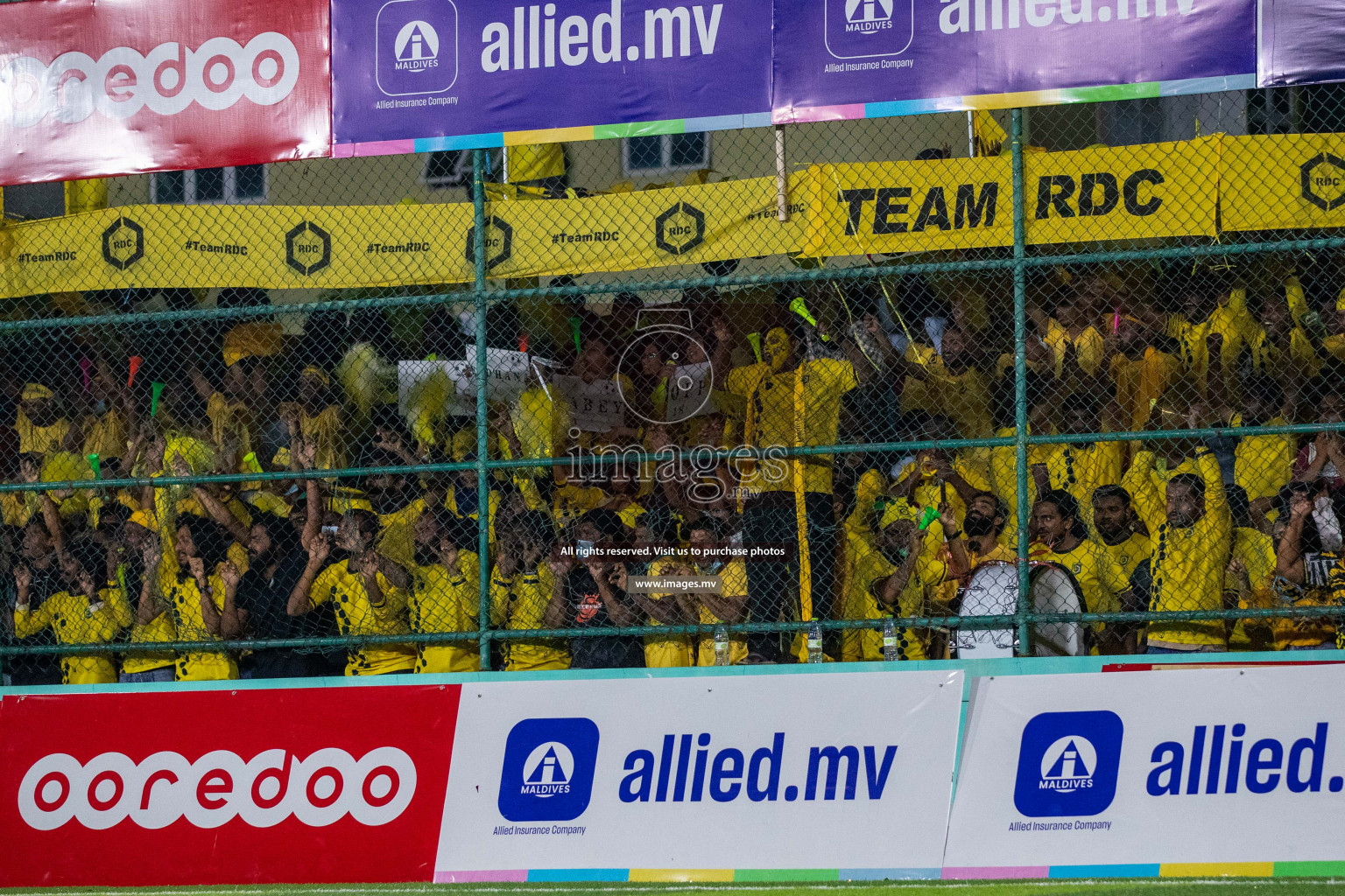 RRC Vs FSM in the Semi Finals of Club Maldives 2021 held in Hulhumale, Maldives on 19 December 2021. Photos: Ismail Thoriq / images.mv