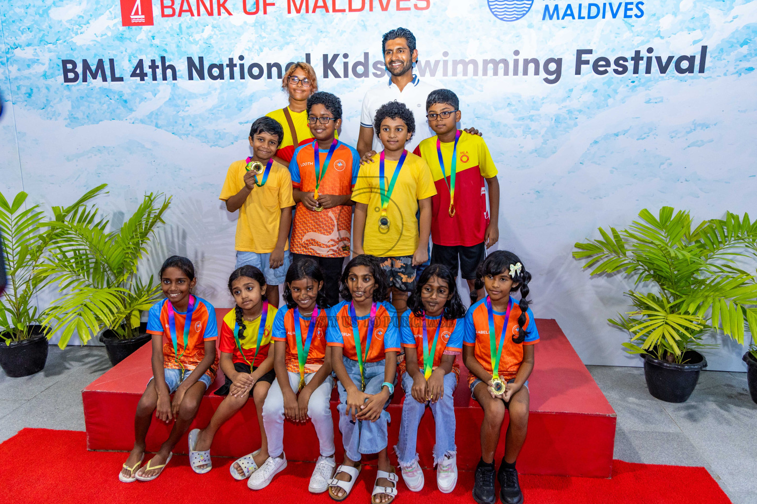 Closing Ceremony of 4th National Kids Swimming Festival 2023 on 9th December 2023, held in Hulhumale', Maldives Photos: Nausham Waheed / Images.mv