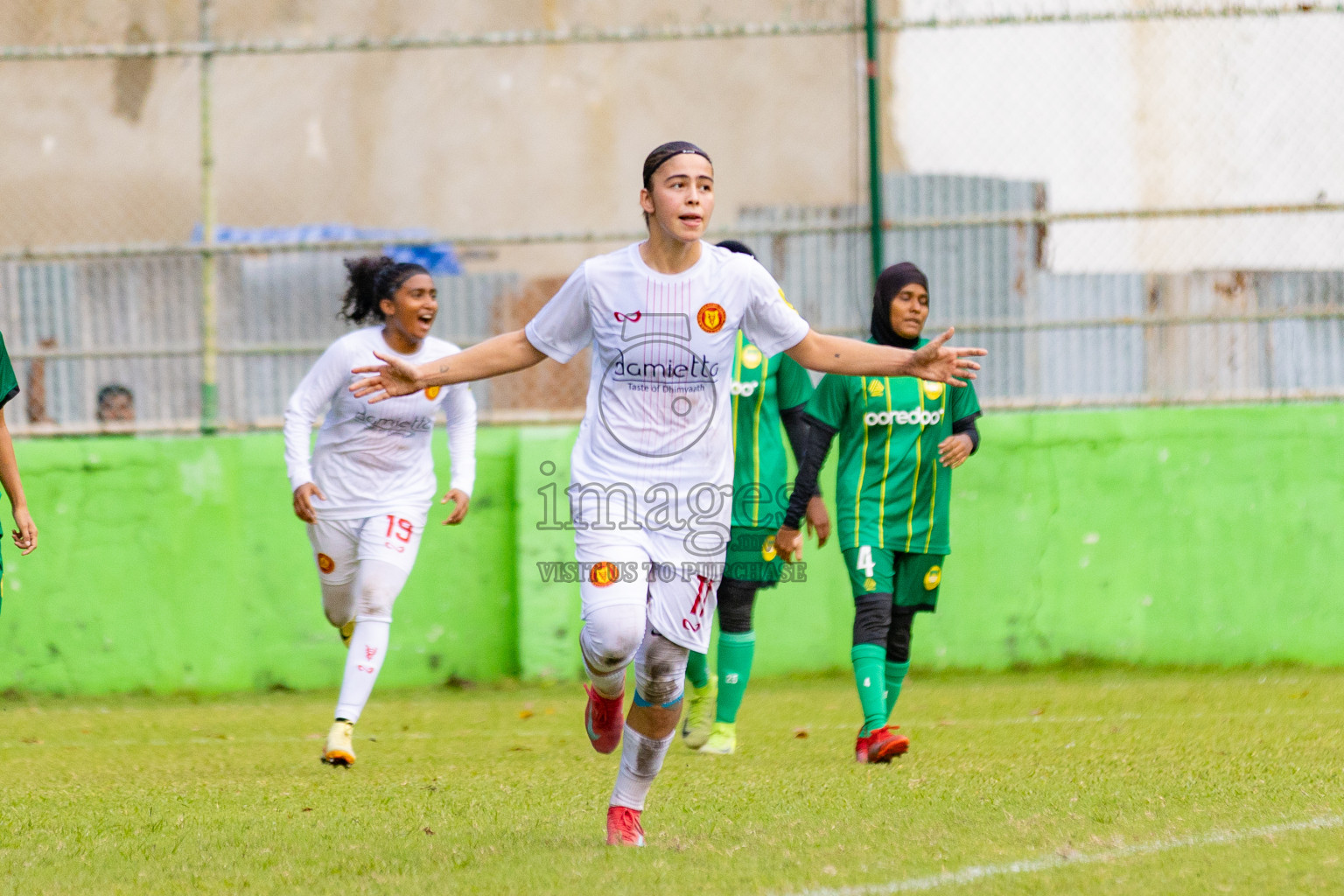 FAM Women’s League 2025 held in Henveiru Football ground, Male', Maldives on Saturday, 6th December 2025. Photos: Areef Adam / Images.mv