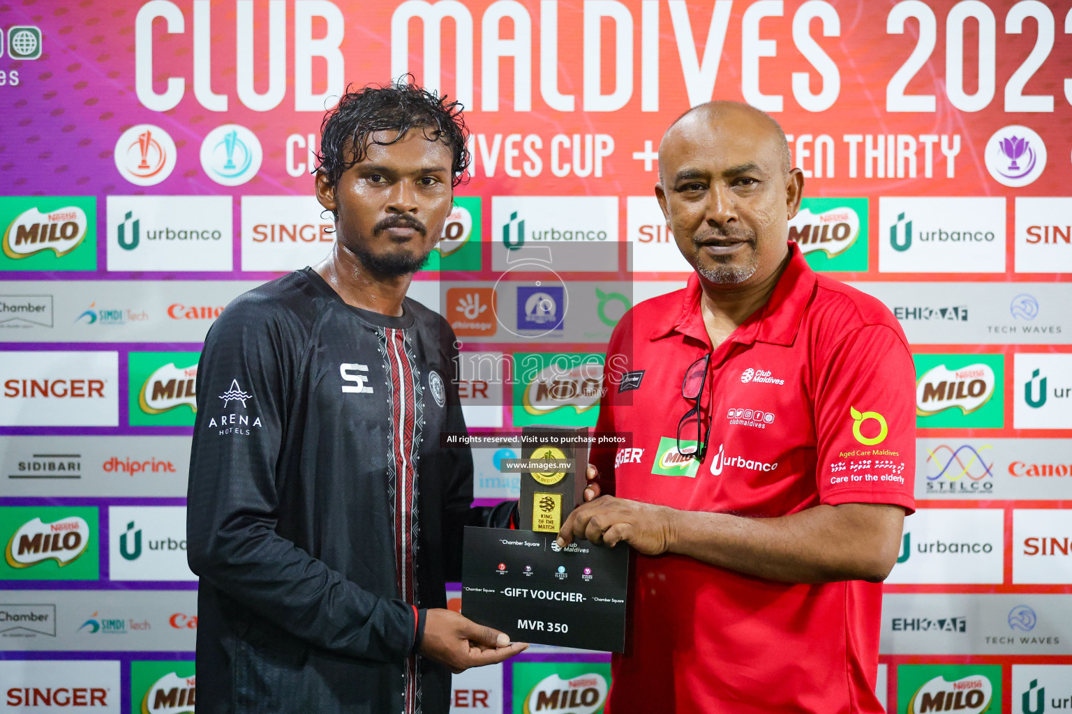 Club Fen vs Prison Club in Club Maldives Cup Classic 2023 held in Hulhumale, Maldives, on Sunday, 23rd July 2023 Photos: Nausham Waheed/ images.mv