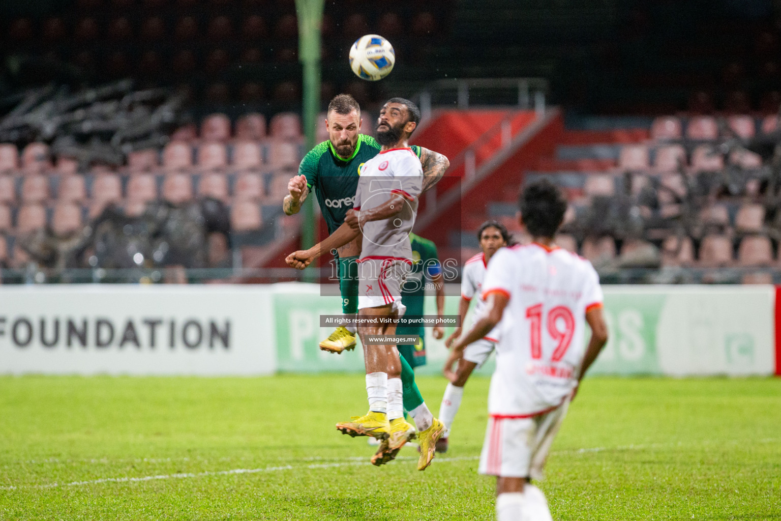 Maziya Sports & Recreation vs Buru Sports Club in President's Cup 2023, held on 20 April 2023 in National Football Stadium, Male', Maldives Photos: Hassan Simah, Mohamed Mahfooz