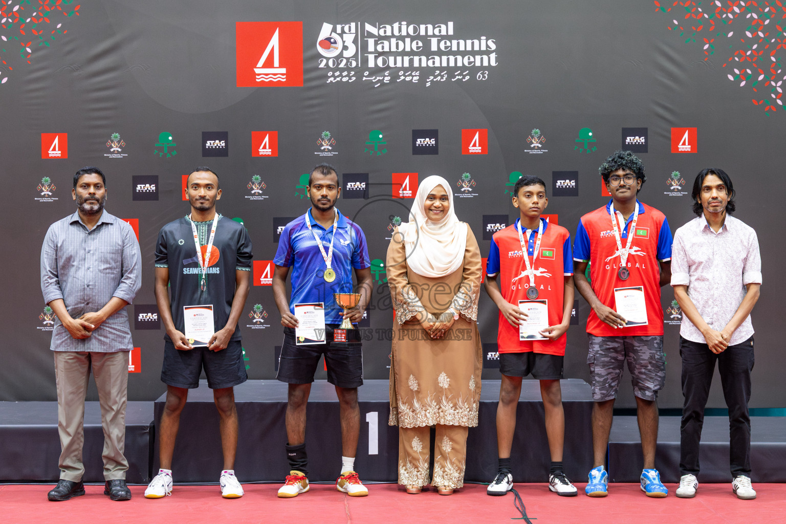 Day 6 of BML 63rd National Table Tennis Tournament 2025 was held on Saturday, 30th August 2025 in Male' TT Hall, Male', Maldives.
Photos: Ismail Thoriq / images.mv