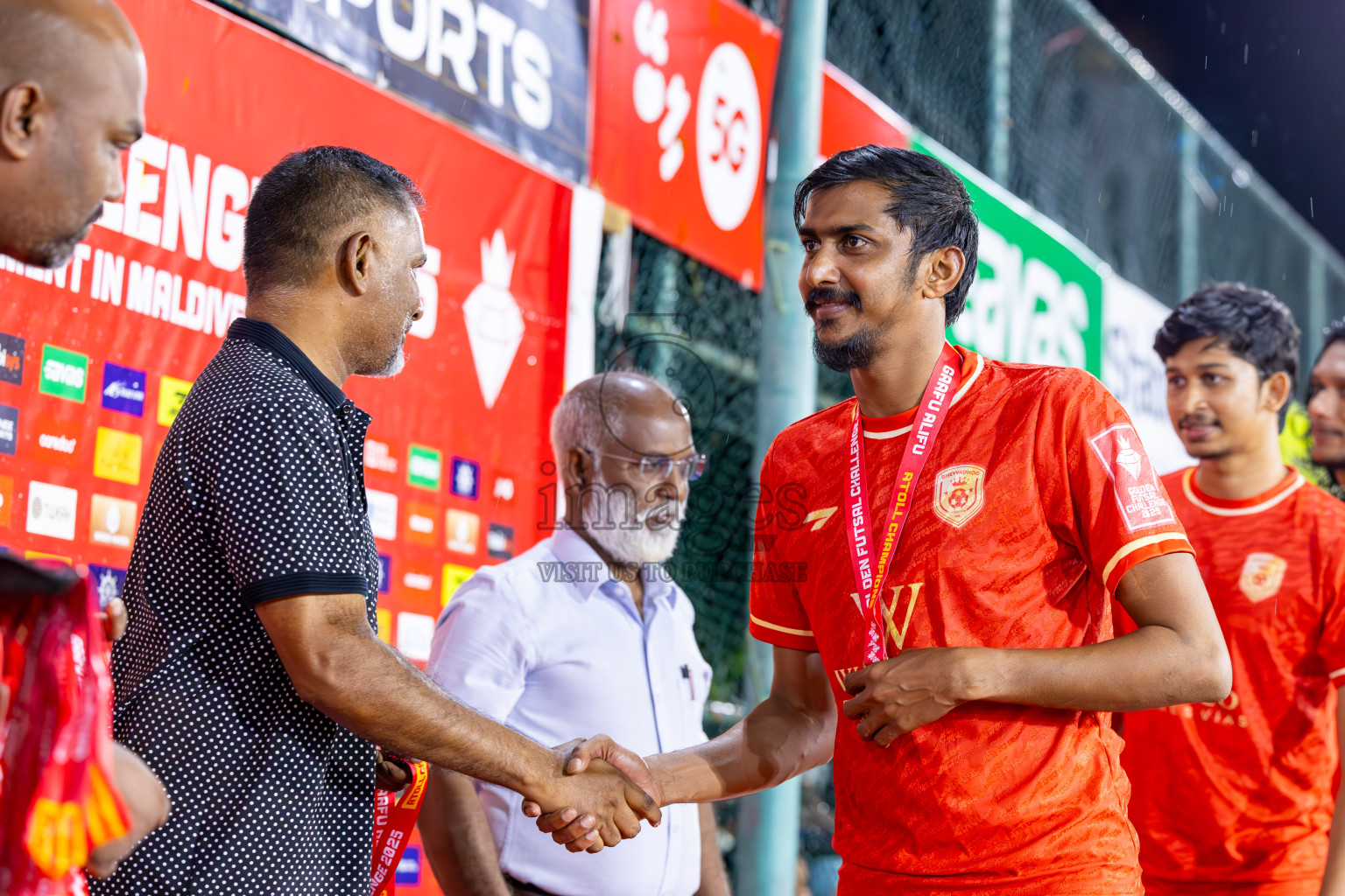 GA Villingili VS V GA Dhevvadhoo in Gaafu Alif Atoll Final on Day 23 of Golden Futsal Challenge 2025 was held on Monday , 27th January 2025, in Hulhumale', Maldives.
Photos: Ismail Thoriq / images.mv