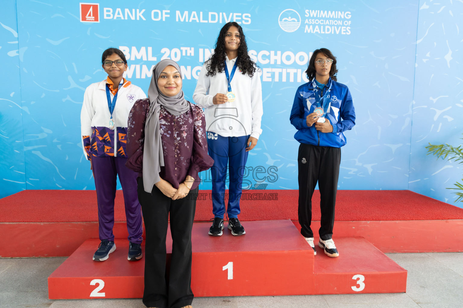 Closing ceremony of BML 20th Inter-School Swimming Competition was held in Hulhumale' Swimming Complex on Saturday, 19th October 2024. 
Photos: Ismail Thoriq